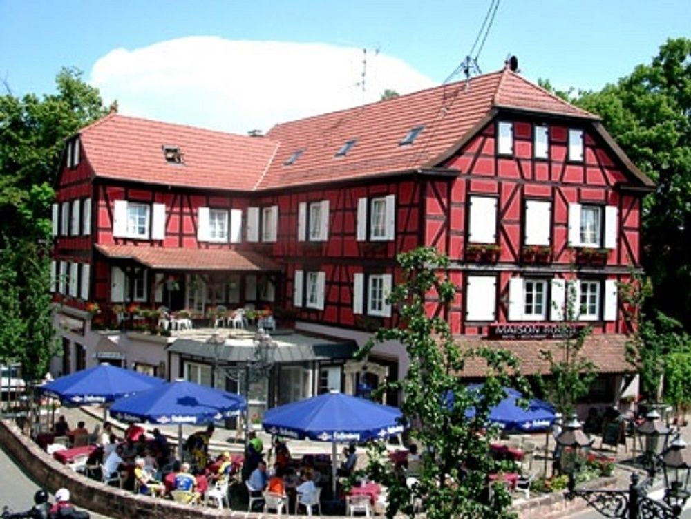 A La Maison Rouge Hotel & Restaurant Барр Экстерьер фото